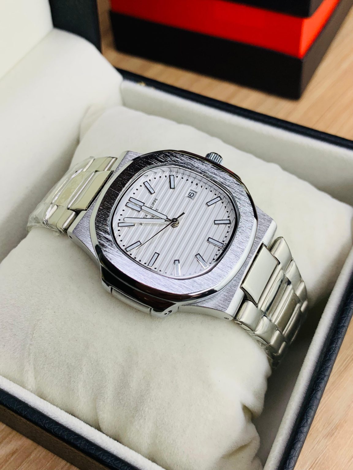 Patek Phillipe Silver White