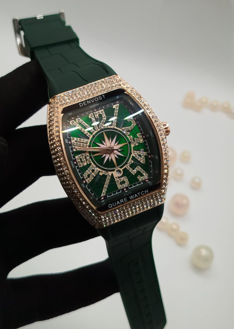 Frank Muller Style Diamond Watch