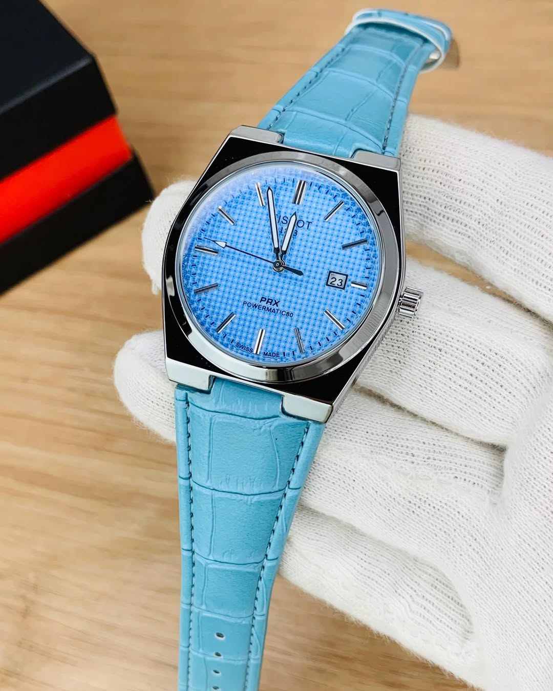 Tissot Prx Lather Geneve