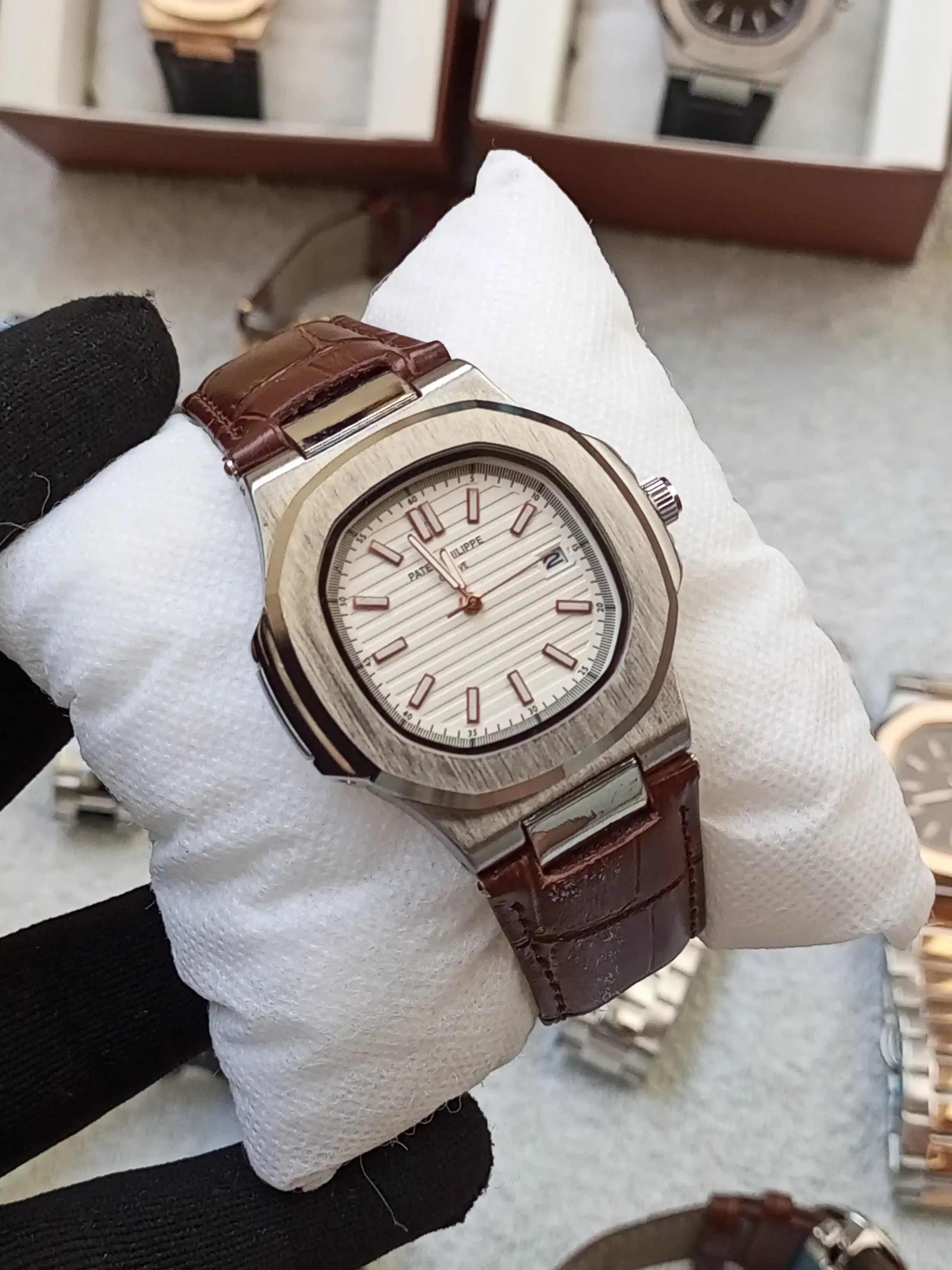 Patek Phillipe Brown Lather
